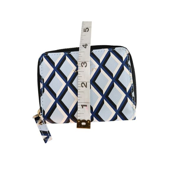 SCOUT Crossbody & Wallet Set of 3 Navy White Geometric Print - Picture 4 of 13